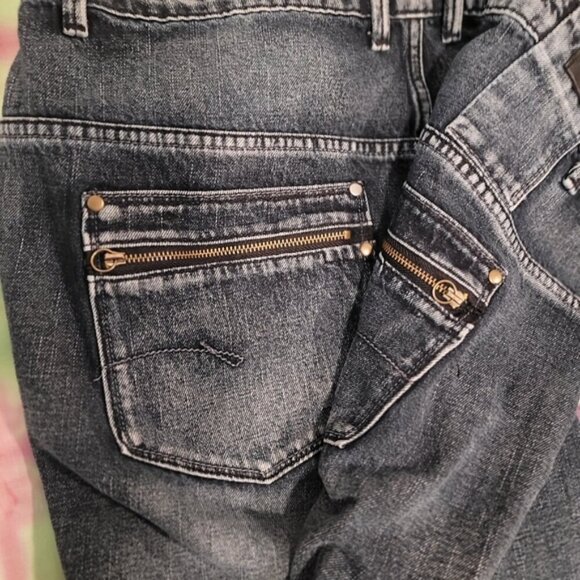 Flamingo Pants - Flamingo Charcoal Gray Distressed Pants XXL